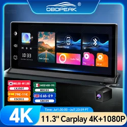 K2 Pro Carplay & Android Auto Dash Cam 11.3
