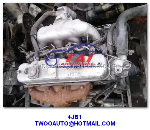 High Quality 4JB1 4JB1T Complete Engine For Isuzu Truck  Engine