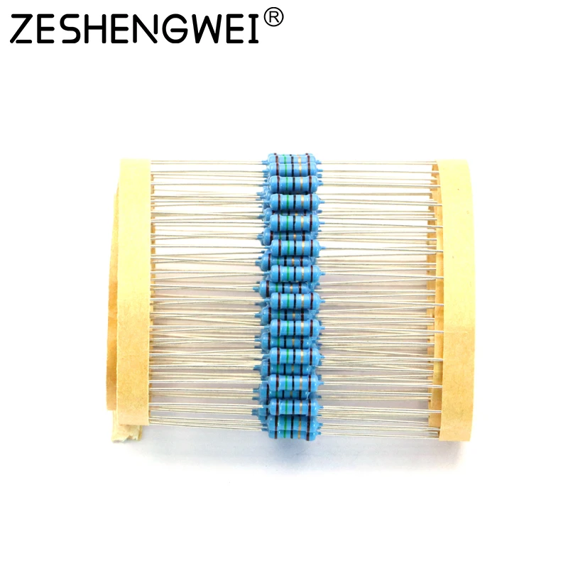 

20pcs 2W Metal Film Resistor 2W 1% 0R - 2.2M 0 2.2 10 100 120 150 220 270 330 390 470 1K 2.2K 4.7K 10K 15K 100K 470K 1M Ohm