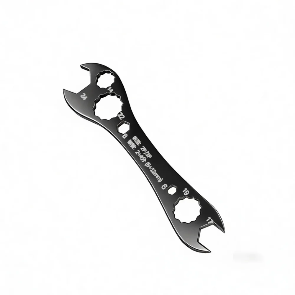 For Mekela Universal Air Conditioner Wrench 7 In 1 Spanner Maintenance Repair Hand Tool Nut Tightening Installation Gear
