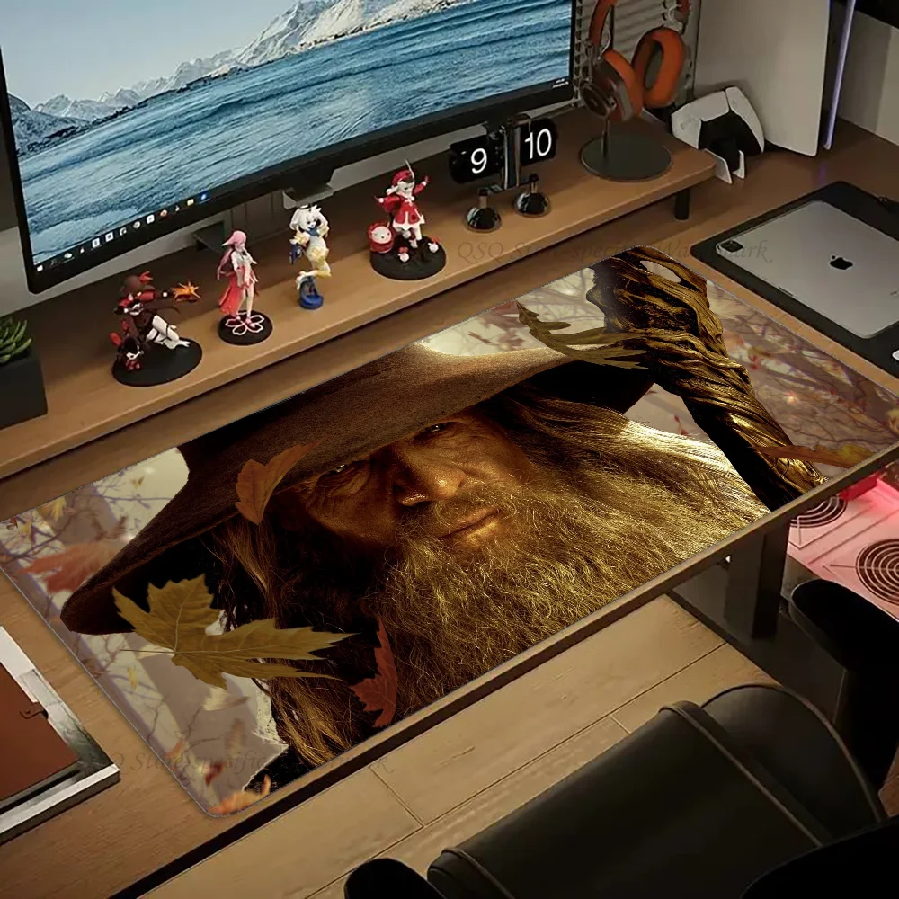 The L-Lord Of The R-Rings Mousepad Mouse Mat Desk Mat With Pad Gaming Accessories Prime Gaming XXL Keyboard Pad Padding Mat