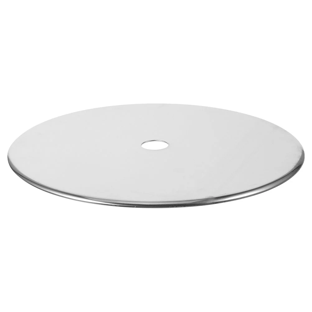 Induction Cooker Fitting Adapter Plate Cooktop Round Cover Heat Diffuser Stainless Steel Ring