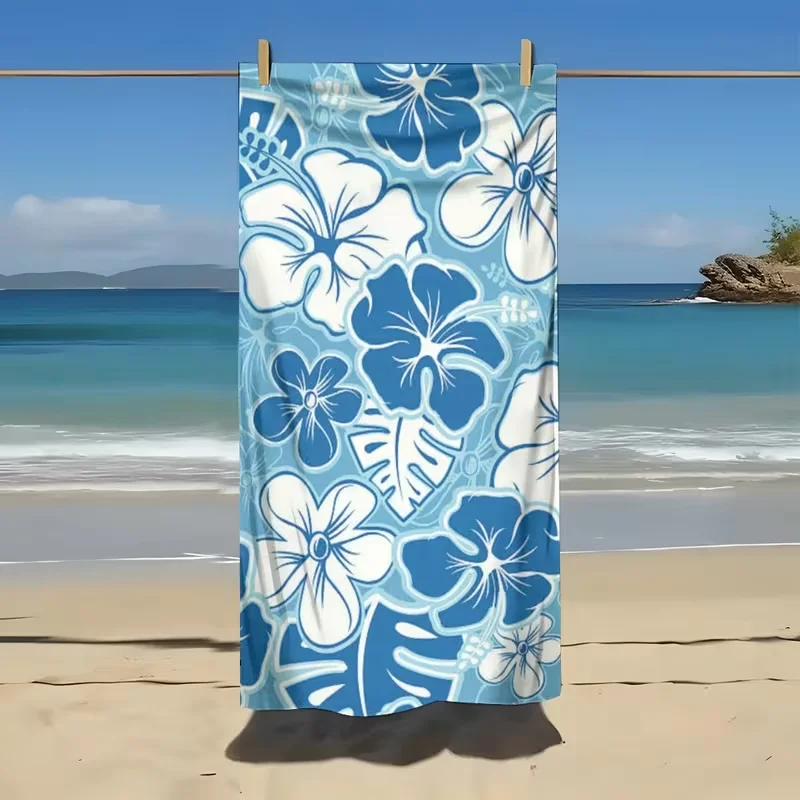 Vintage Warm Sunflower Floral Beach Towel Soft Retro Petal Texture  Sandproof Towel Cottage Style Farmhouse Decor Beach Towel