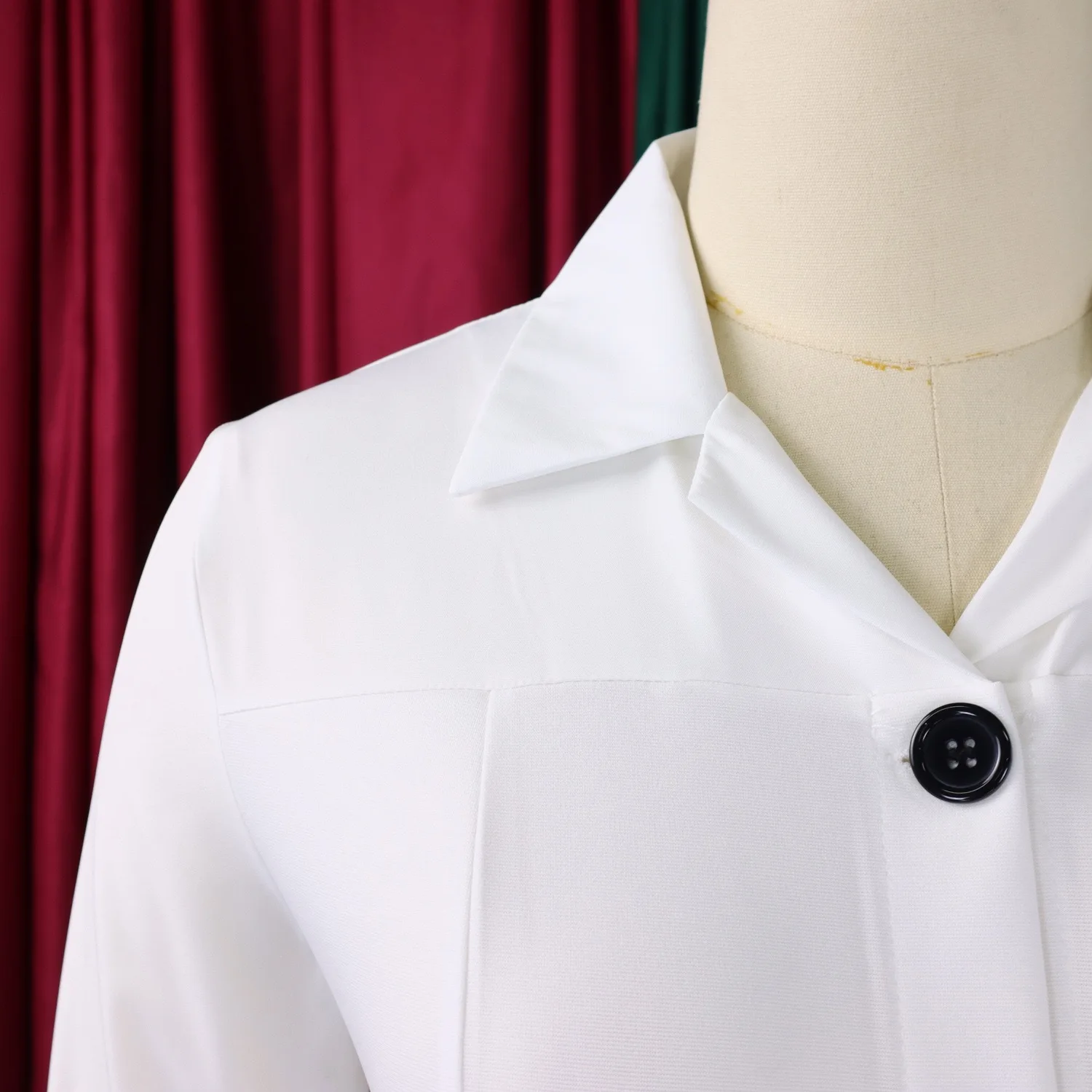 Elegant Bodycon Dresses for Women Turn Down Collar Full Sleeve Buttons Sheath Solid Mid Calf Professional Business Work Dress OL