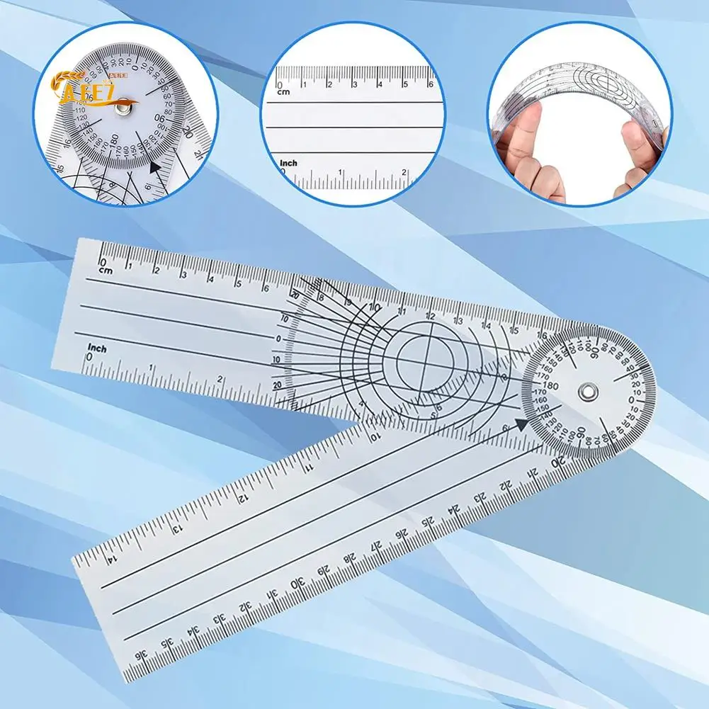 aee7-protractor-pack-of-5-orthopaedic-ruler-goniometer-physiotherapy-bicycle-protractor