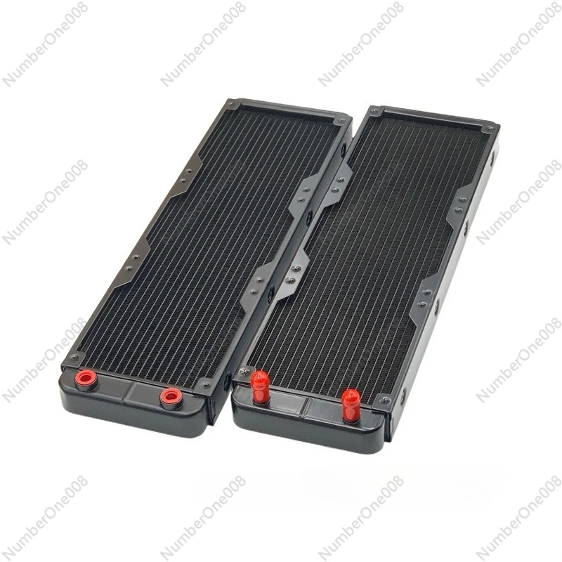 360mm Aluminum Water Cooling Radiator 18 Tubes Efficient Heat Exchanger PC Liquid Cooling System Heatsink