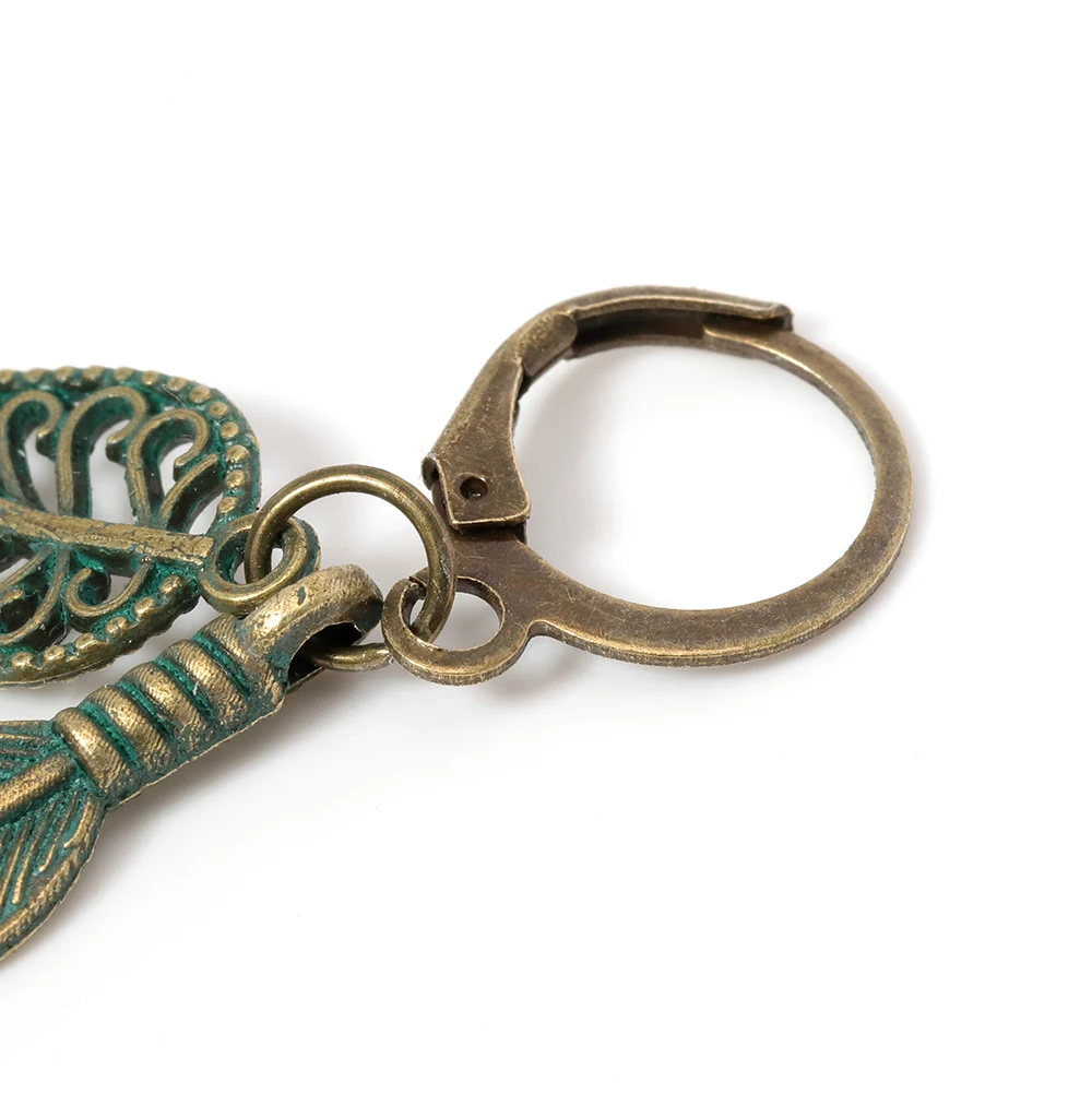 50 Stück runde Ohrringhaken mit Anhängerringen, französische Ohrringbasis für DIY-Charms, Ohrringe, Schmuckherstellung, Zubehör, Großhandel – Detail 15