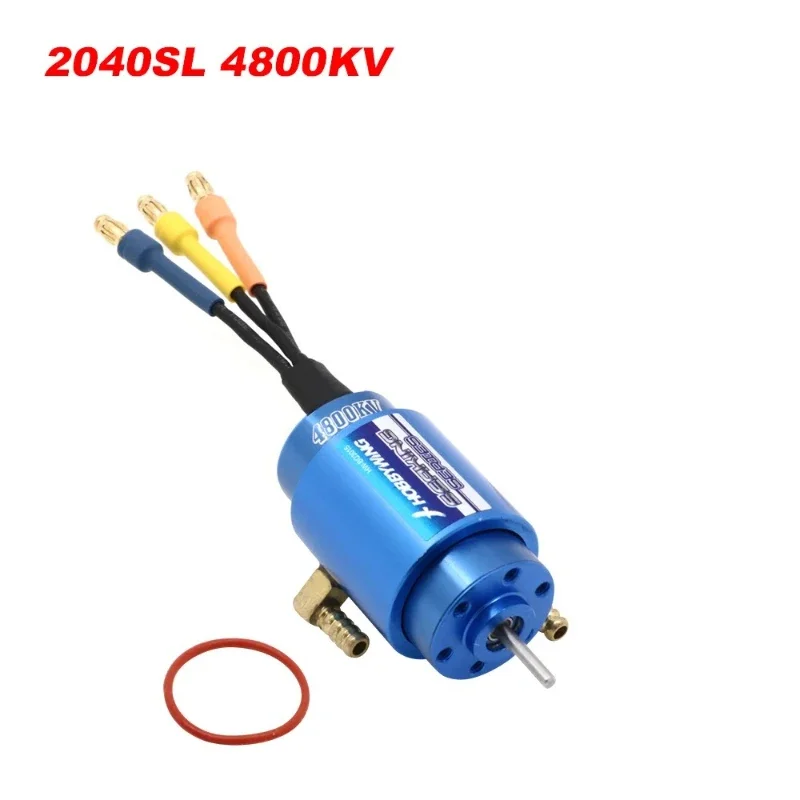 SkyDEl1pcs HOBBYWING SEAKING 2040SL 2848SL 3660SL Brushless Motor W/Water-cooling For RC Boat Ship