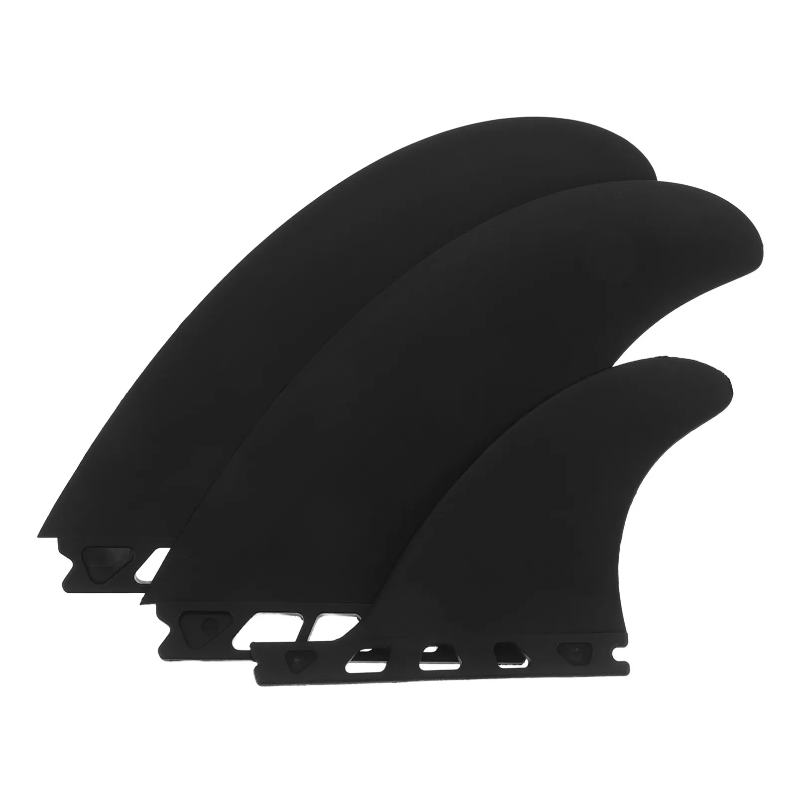3Pcs Surfboard Fins Set Universal Paddleboard Replacement Stabilizer Tail Fins Kayak Accessories Stand Up Paddleboarding