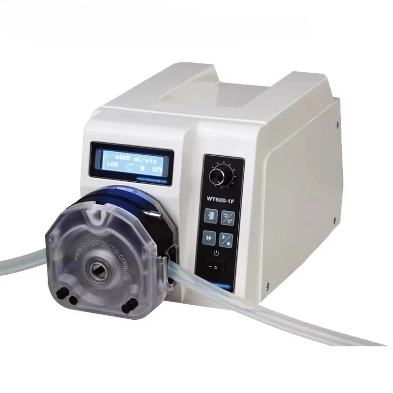 WT600-1F filling laboratory peristaltic pump distribution type laboratory constant flow pump 6000ml/min