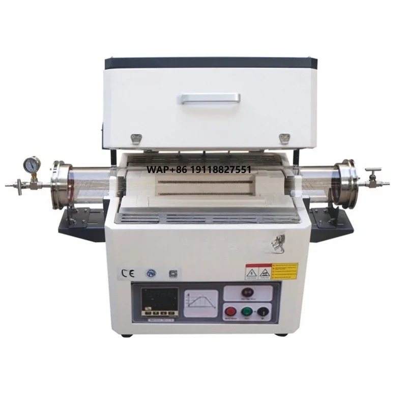 Lab Vertical High Temperature 1200C Vacuum Tubular Furnace with Multiple Tube Sizes