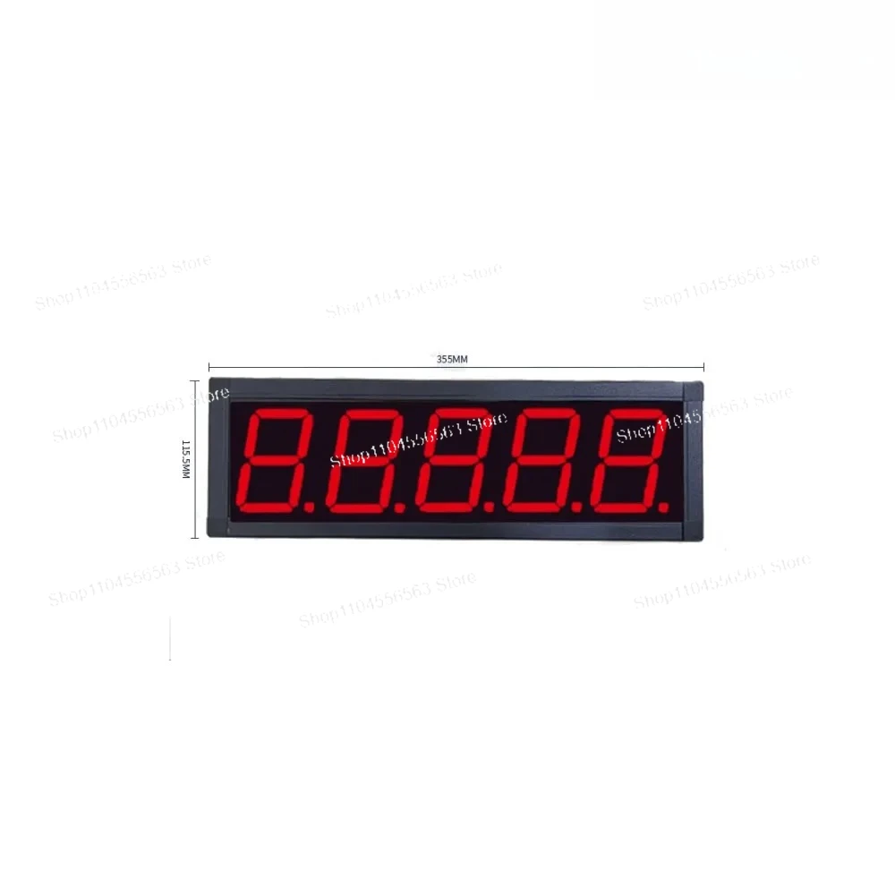 4/5 Digits 2.3/3 Inch LED Display Panel, 0-5V/0-10V/4-20mA RS485 Modbus Industrial PLC Meter