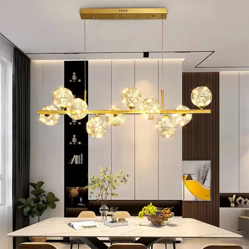 Modern one-character home dining room chandelier ceiling lamp hanging branch chandelier practical living room dining room bedroo
