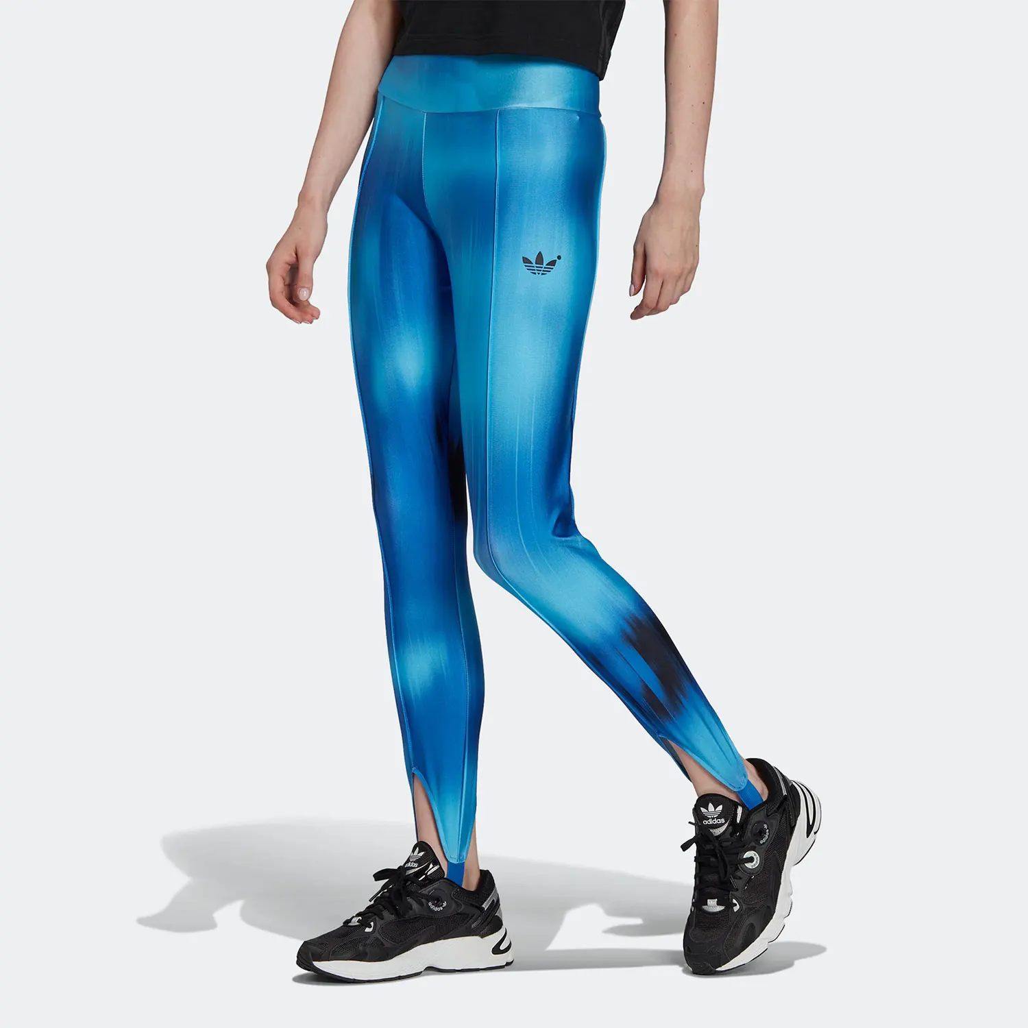 

Adidas genuine summer clover high waisted women's sports and casual leggings HB9402