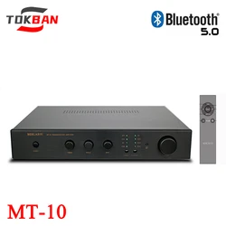 TOKBAN MT-10 Preamplifier FET PCM1794 Decoding Fiber Optic Coaxial Bluetooth 5.0 Remote Control HIFI Preamplifier Audio