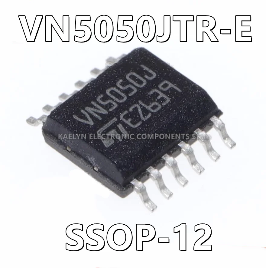 5Pcs/lot VN5050JTR-E VN5050J Power Switch/Driver 1:1 N-Channel 13.5A SSOP-12