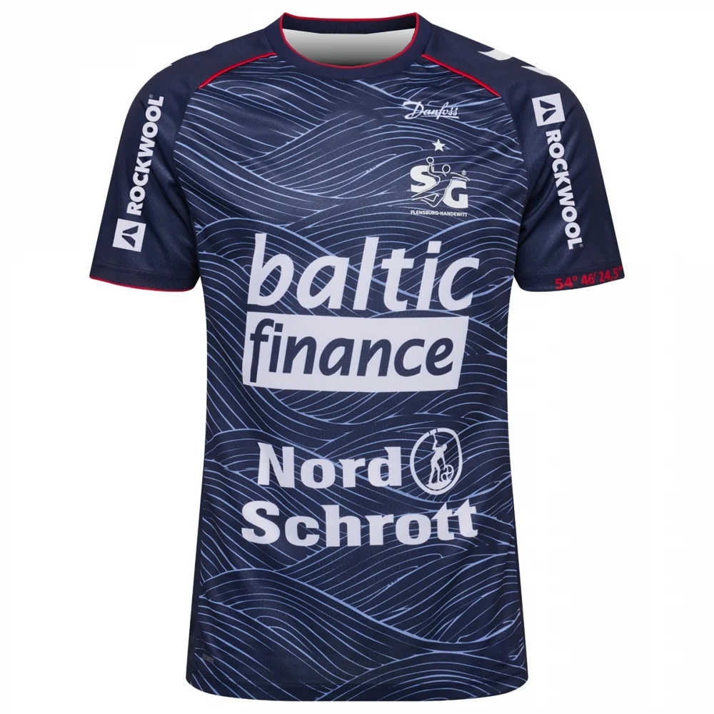 New Arrivals German HBL 2026-27 Handball SG Flensburg-Handewitt Fan T-Shirts Adult Kids Player Shirts Gifts Fans Top KIT