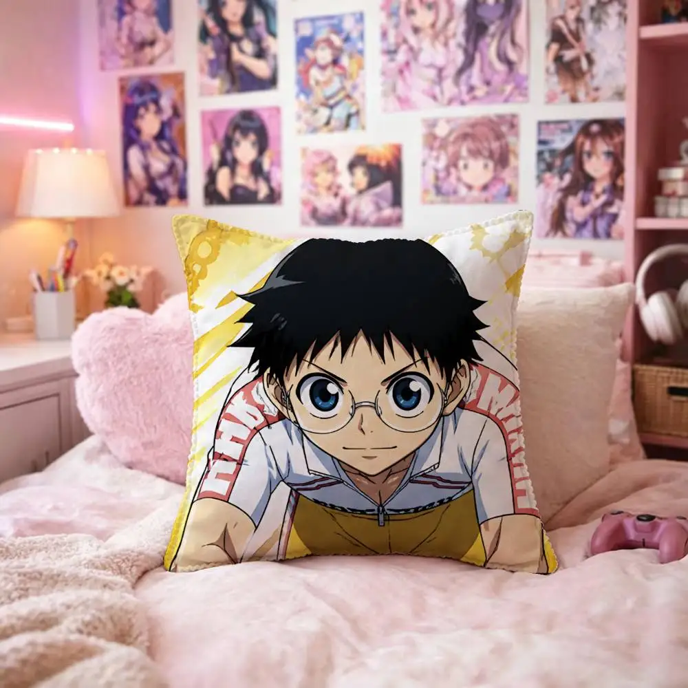Yowamushi Pedal Pillow Case Fashion Square Pillowcase Bedroom Sofa Room Ins Decoration Leisure