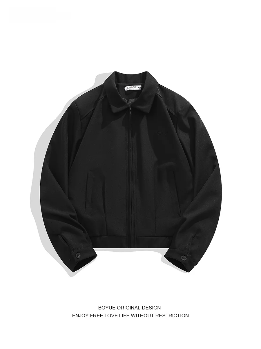 

Boyue High-End Adstrative Jaet ex Hong Kong Sle Casual Suit Coat oulder Pads Faionable All-Match Long Sve ...