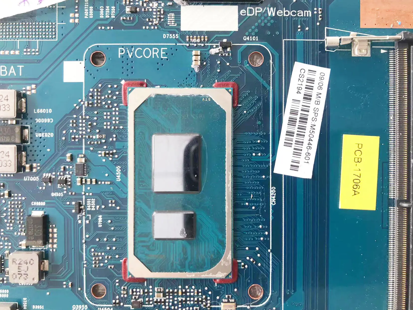 Imagem -02 - Placa-mãe para Laptop hp 17-cn 6050a3261101 M50446601 17n8l-tgl 470 g8 I31125g4