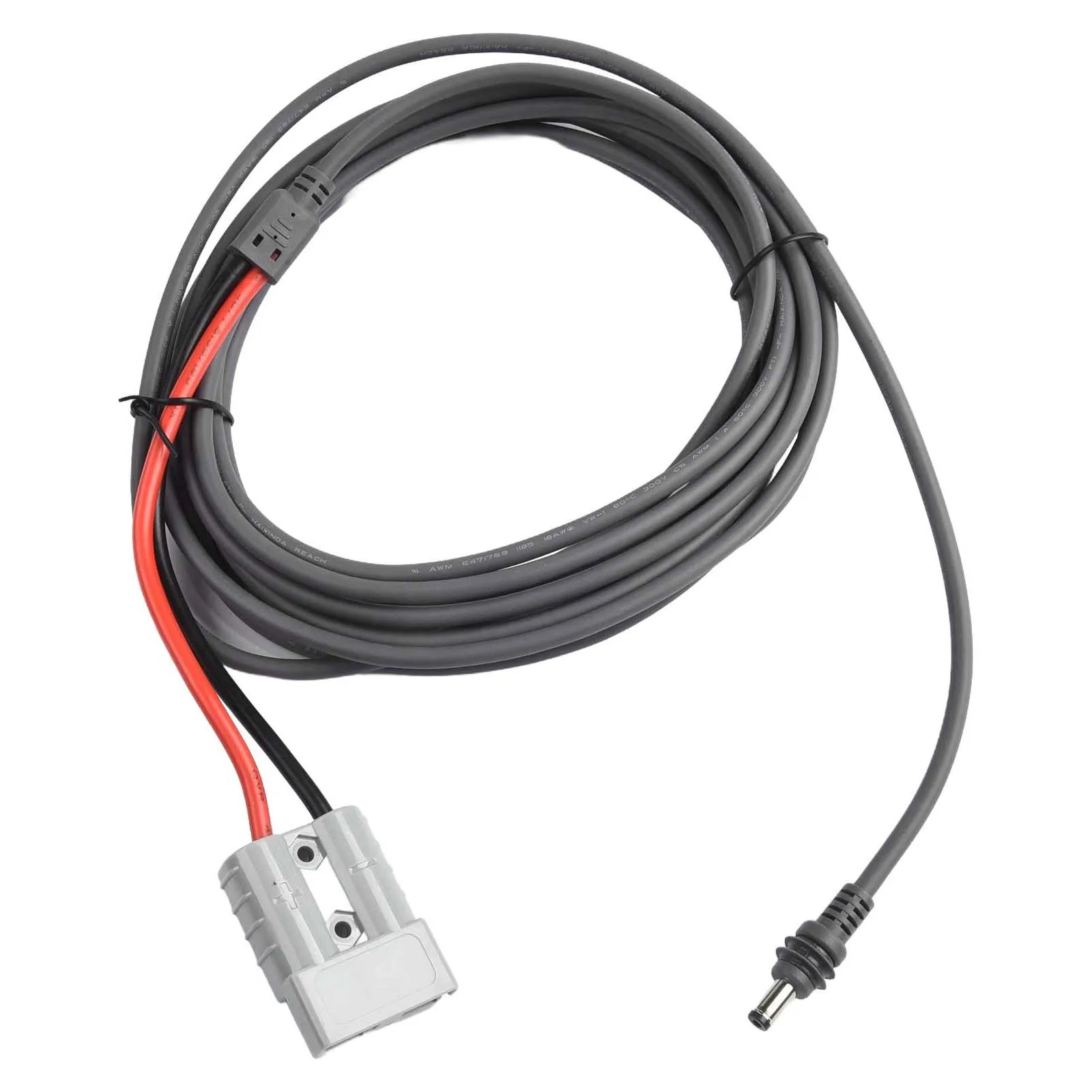 50A 600V DC Power Extension Cord 18AWG For Starlink For Mini For Satellite For Internet System Gray ABS Material 2m 5m Cable Ada