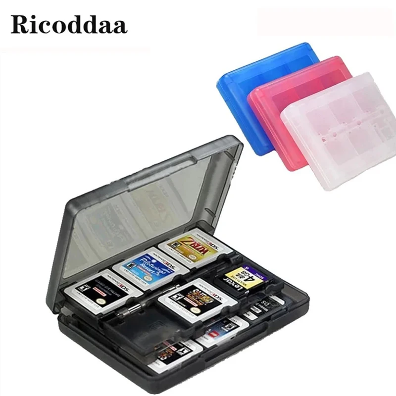 28 In 1 Memory Card Case For New 3DS LL Game Card Box Cartridge Anti Dust Scratch Protect for Nintendo NDSI/NDSILL/2DS Accessory