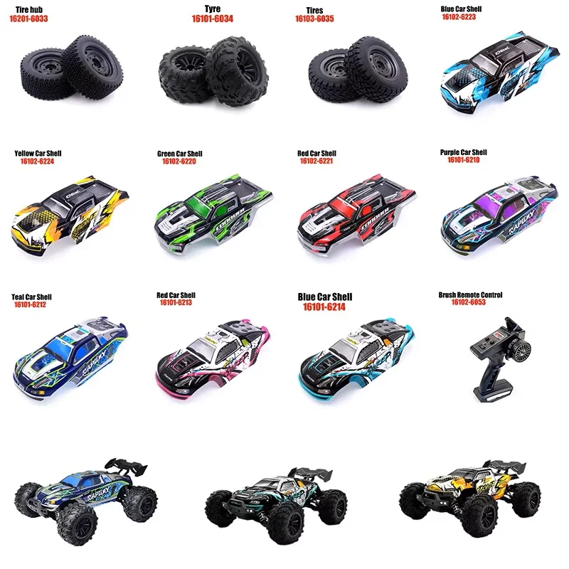 Accessori Auto RC SCY 16101 16102 16103 16201 Pneumatico di Controllo Remoto Carro Borsette Corpo Ad Alta Velocità Auto Giocattolo Aggiornamento Parti RC