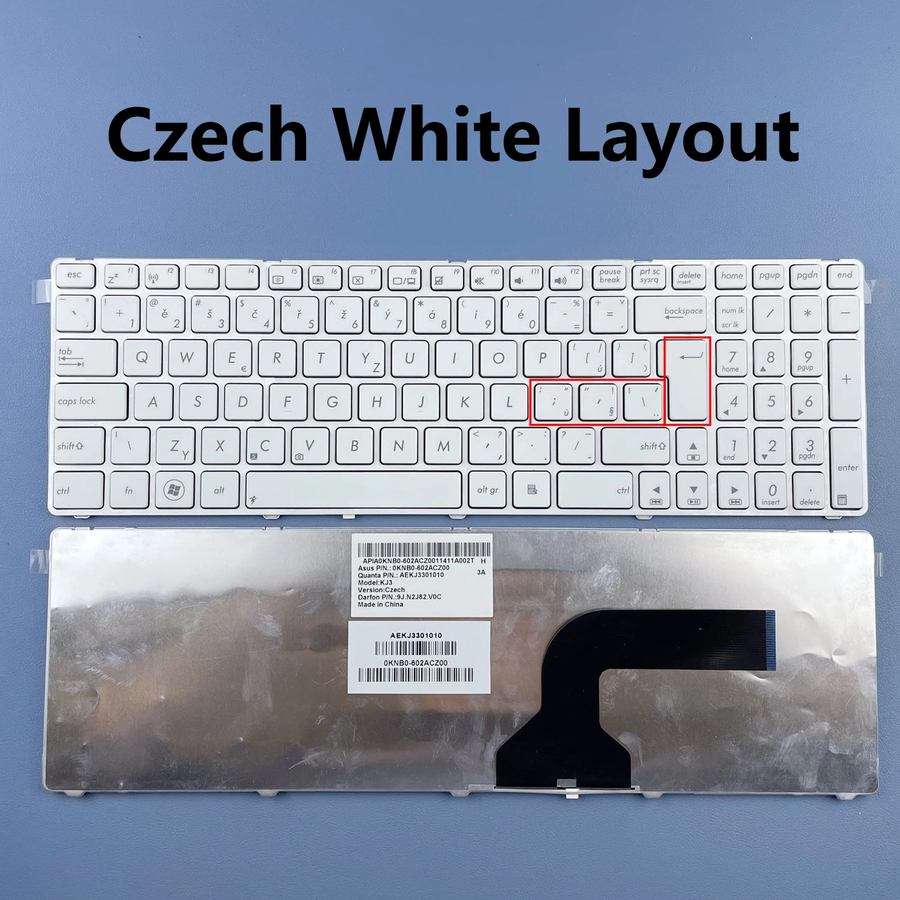 Czech Slovak Swiss Laptop Keyboard For ASUS K52J N50 K52 A53 G60 N73 F50 N61 G72 G51 N71 N53 F50N F50Q F50S Series