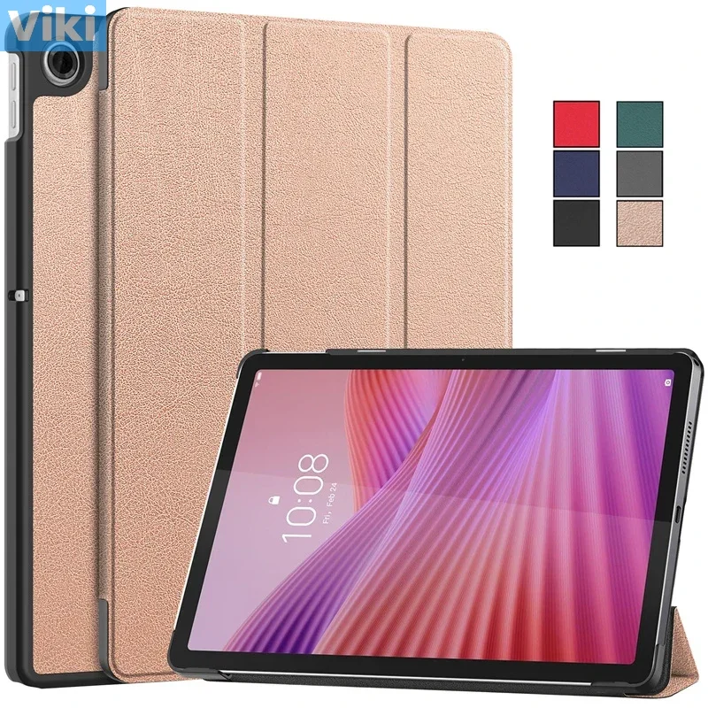 

Чехол для Lenovo Tab 10.1 2025 tb311fu tb311xu Trifold с магнитной кожаной подставкой, жесткий смарт-чехол для Lenovo Tab 10.1 2025, чехол