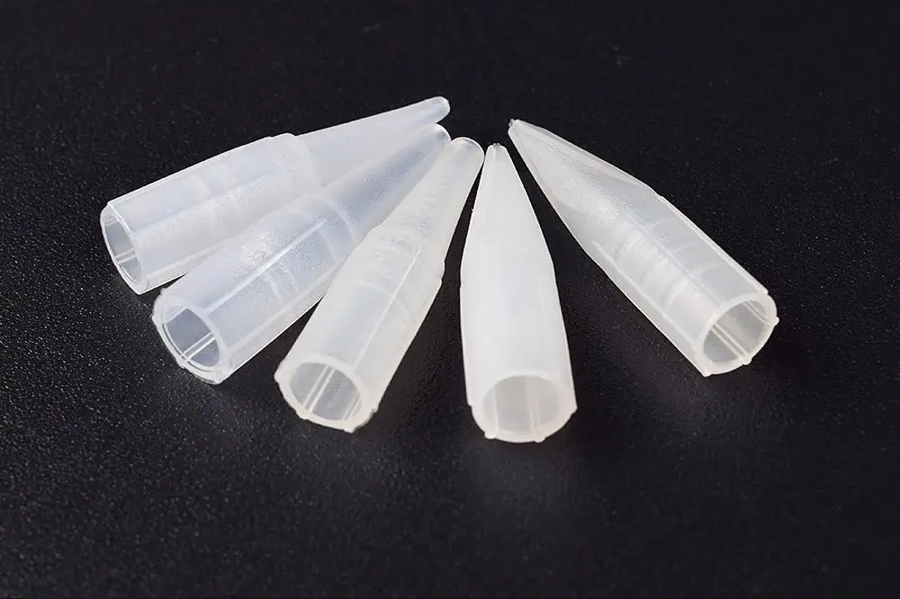 100 stücke Microb lading Tattoo Nadeln Kappen Permanent Make-up Tattoo Nadeln sterilisiert für PMU Maschine Augenbrauen Lippen Werkzeuge – Detail 14