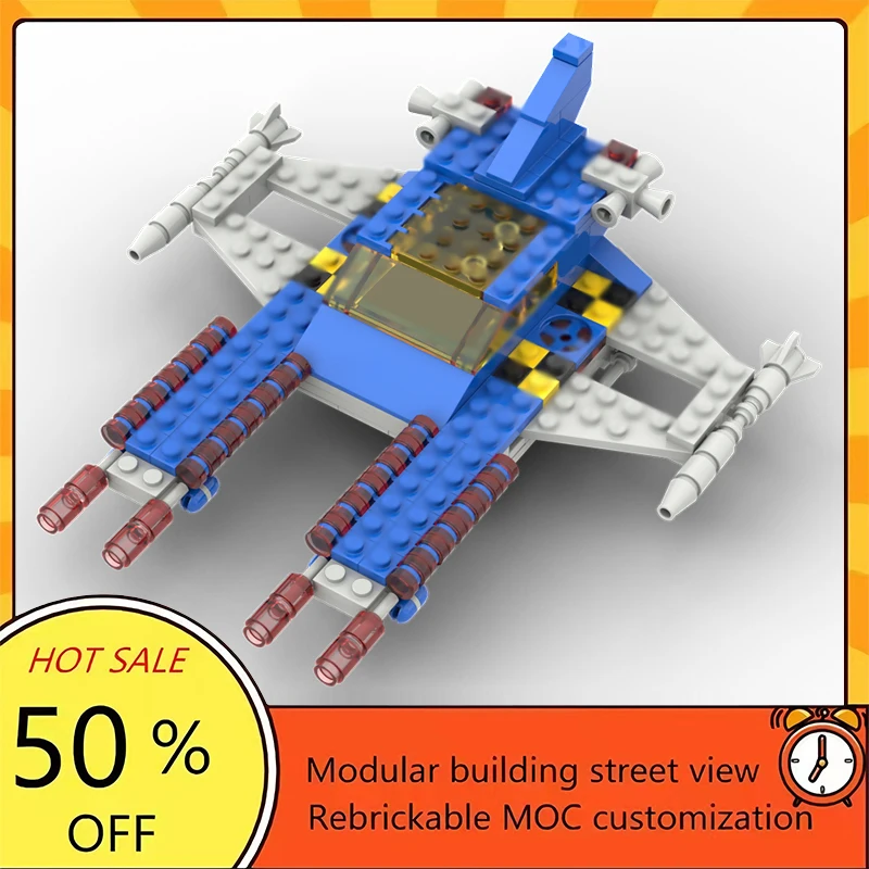 

259PCS Popular Space War Movie Model MOC Building Bricks Spaceship Modular Technology Gifts Holiday Assemble Children Toy Suit