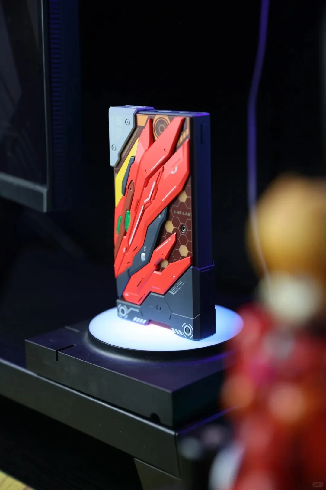 THE LAB E-Model メカクレーンモバイルパワーバンク TYPE-R 10000mah 組み立てる発光 22.5W 高速充電電源