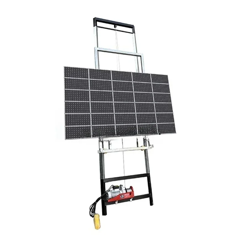 9M Electric Cargo Lift Hoist Elevator Lift Solar Panel Lifter Automatic Lifting Platform Indoor And Outdoor Decoration Hoist