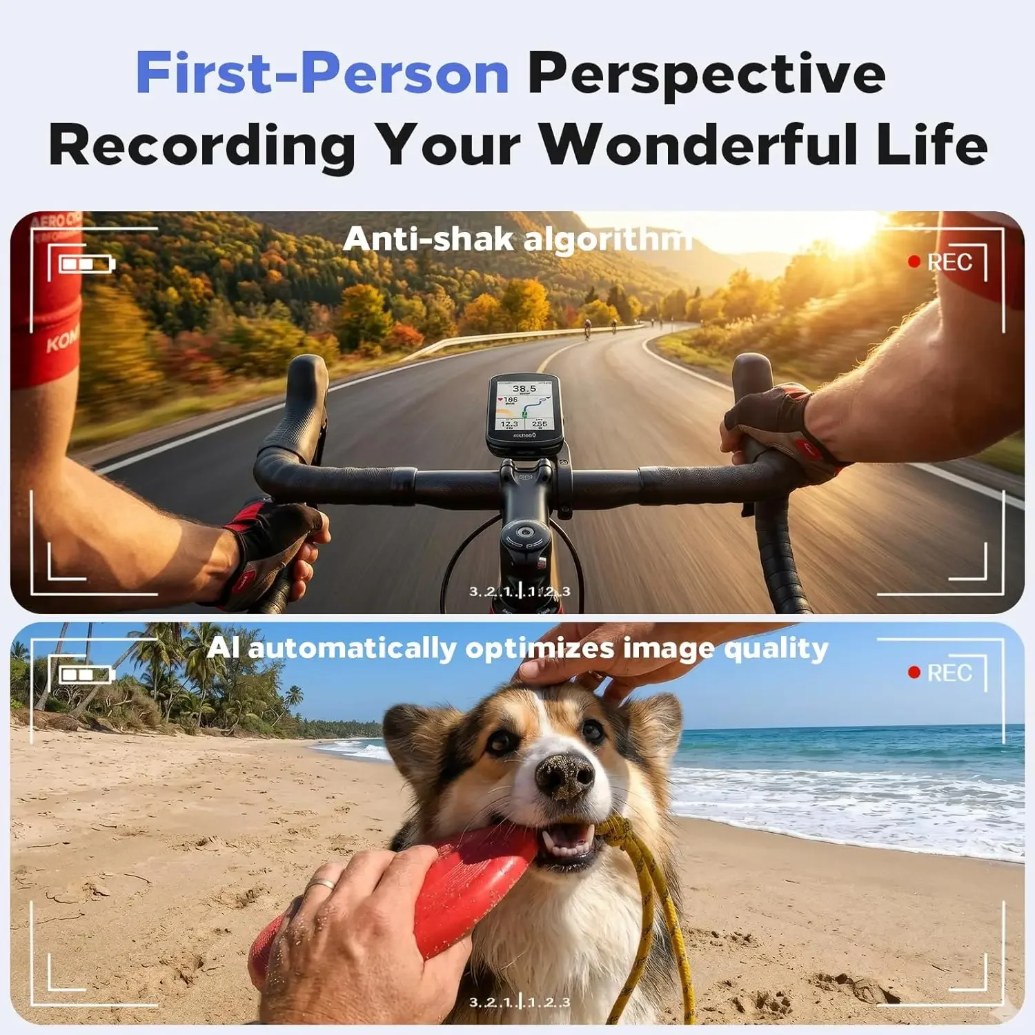 800W 4K Smart Glasses for Men And Women AI Intelligent Translation WiFi Transmission Photo & Video Recording Glasses Bluetooth view 4
