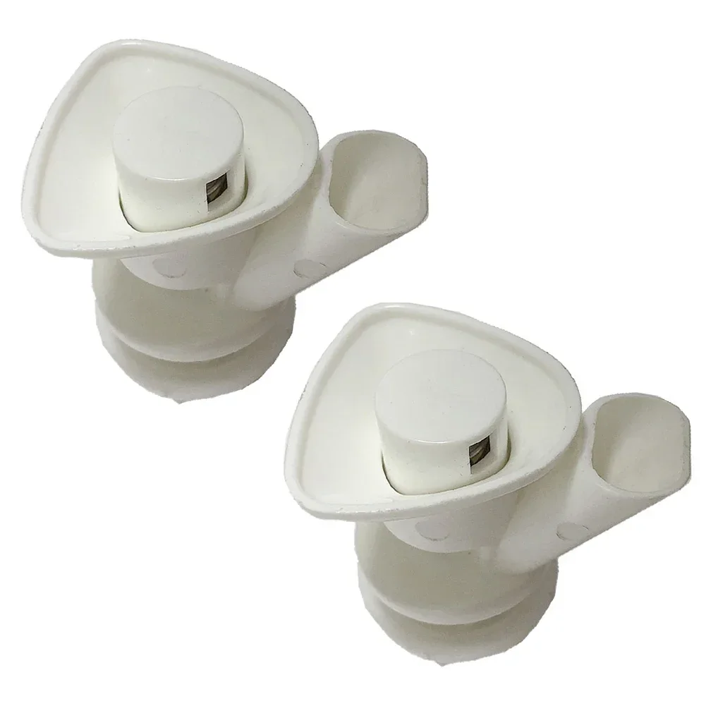 2Pcs Plastic Push-Button Spigots Spout For 2-10 Gallon Water Cooler Beverage Jugs Tank Replacement Parts