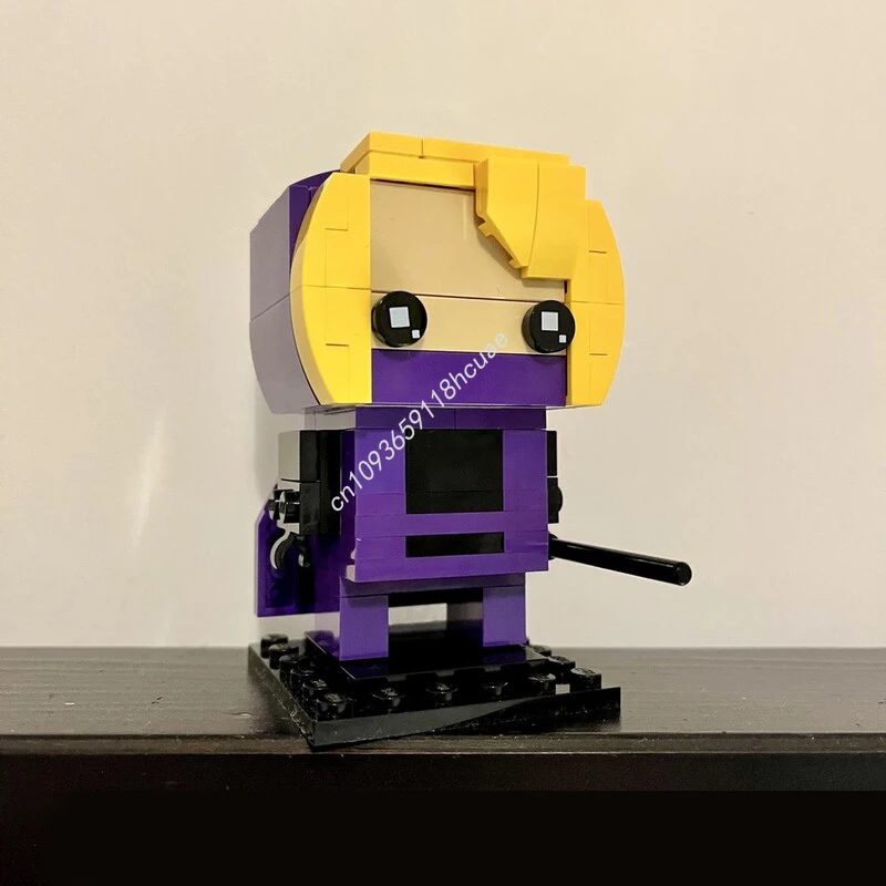 102 Stück MOC Spoiler Stephanie Brown Brickheadz Modellbausteine Architektur Spielzeug Modulare Idee Weihnachtsgeschenke