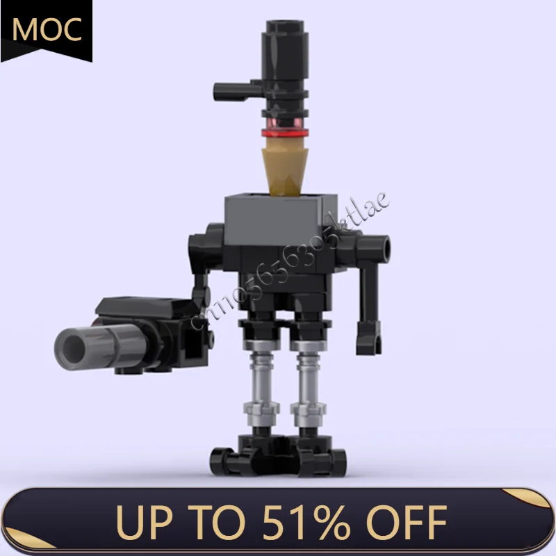 

32 Parts MOC Star Battle Simple Assassin Robot Model Building Blocks Bricks Diy Creative Assembly Educational Toys Children Gift