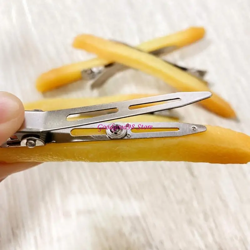 Gắn khoai tây Pháp clip tóc giả đồ ăn tóc Món ăn trang trí tóc cho trẻ và người lớn