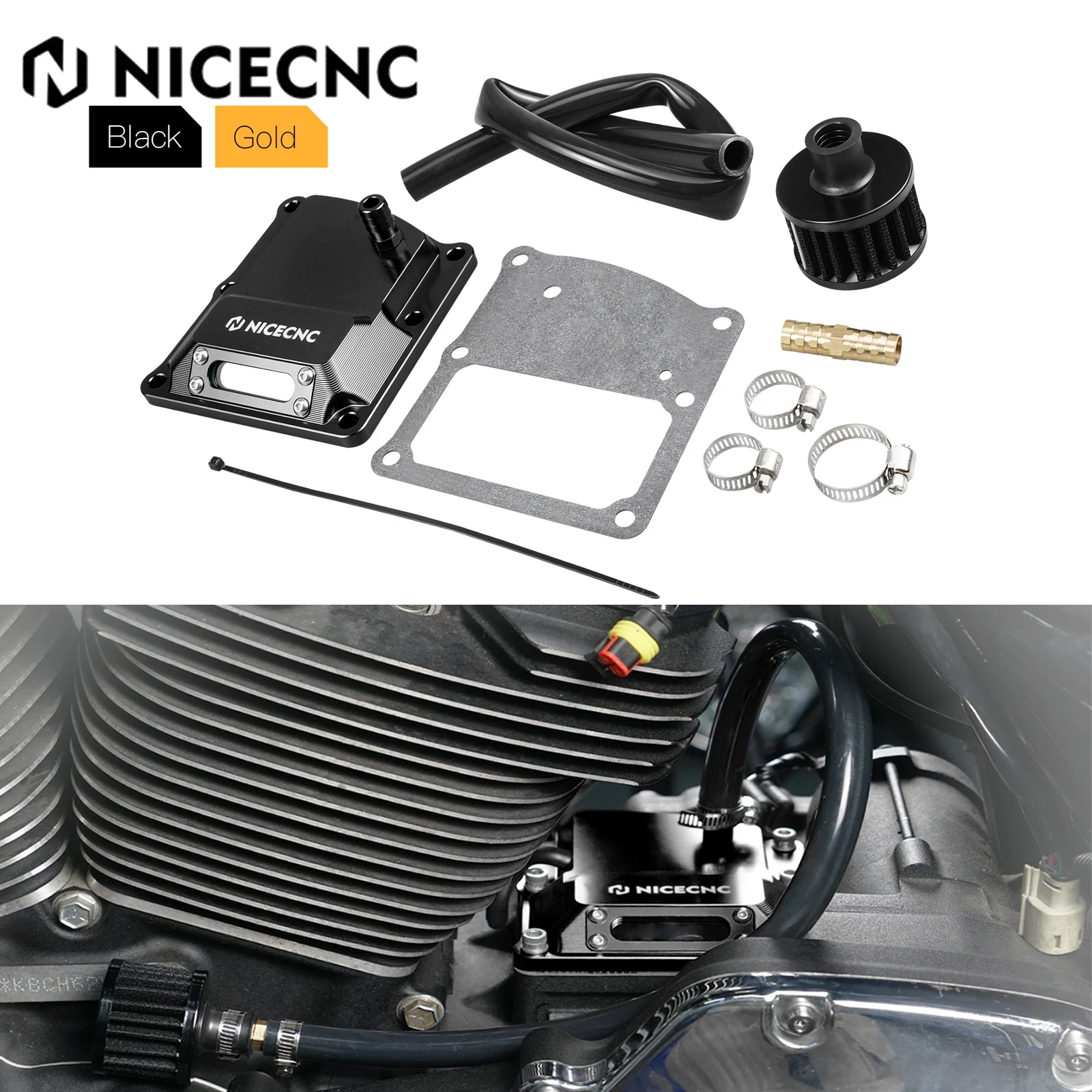 Geventileerde transmissie bovenklep voor Harley M8-motor 2017-2023 Road King  Speciale FLHRXS Street Glide ST FLHXST Street Bob FXBB 107 - afbeelding 2