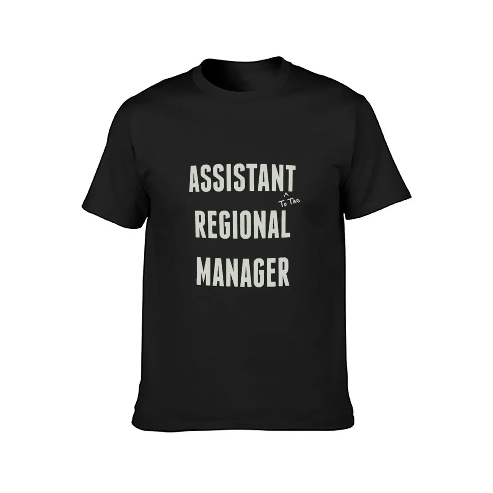 Assistant (to the) Regional Manager T-Shirt animal prinfor boys anime plus sizes mens workout shirts