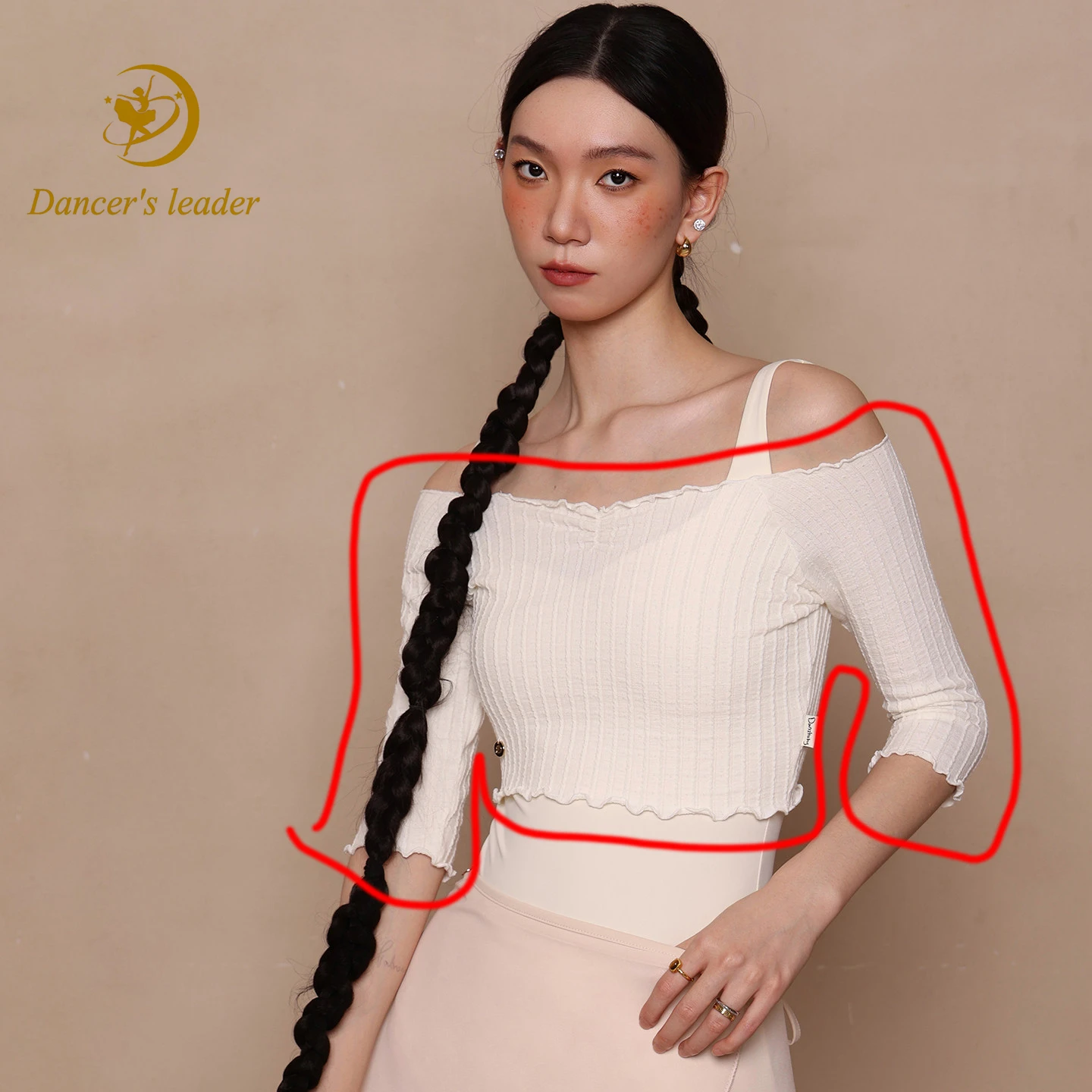 Ballet Leotard For Women Practice Dress Gymnastics Performance Dress Adult Air Yoga Dress Ear Edge Basic Practice Short Top