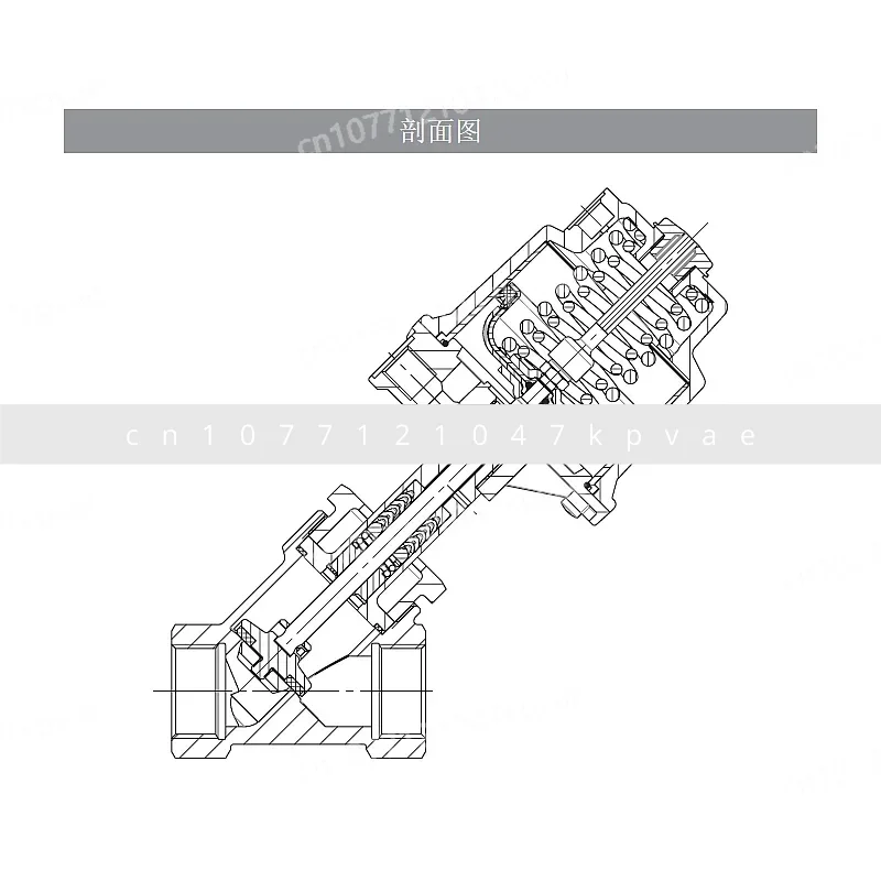 Stainless Steel NC Single Acting 612 20D Pneumatic Valve GEMU Gaimi Original Angle Valve 51420D Series 514 25D