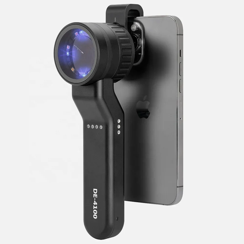 

Дерматоскоп для дермоскопии IBOOLO DE-4100 PRO, дерматоскоп для УФ-дермоскопического осмотра