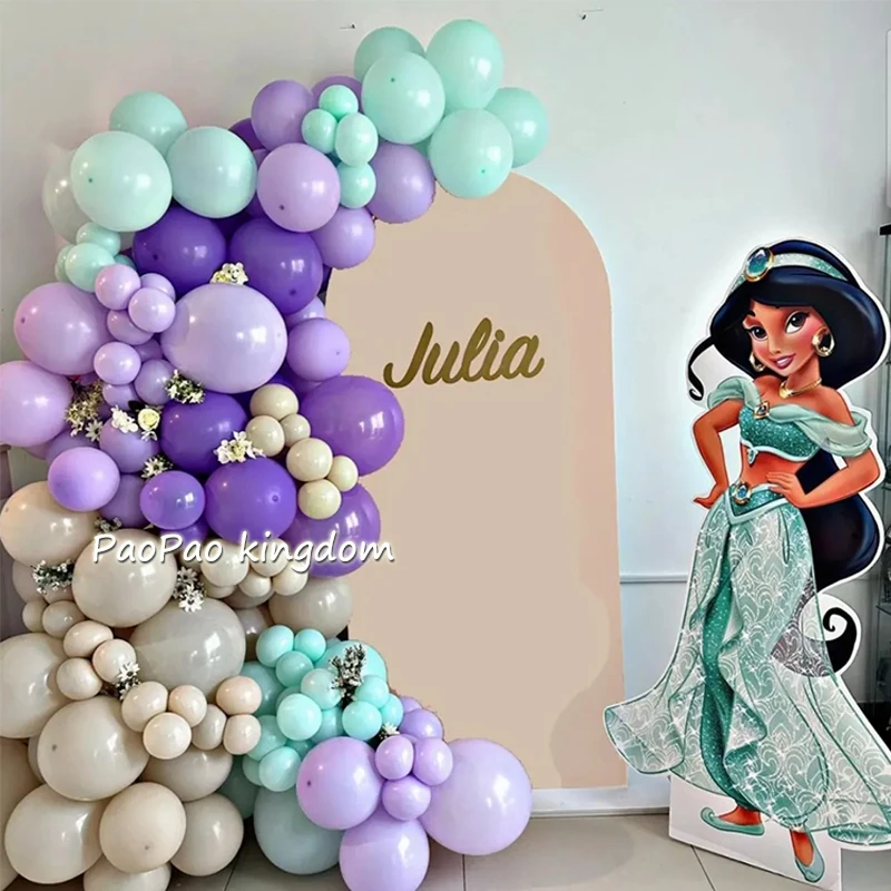 Принцесса вечерние сувениры для девочек тематическая гирлянда арка воздушный шар детский день рождения украшения подарки для детского душа поставки
