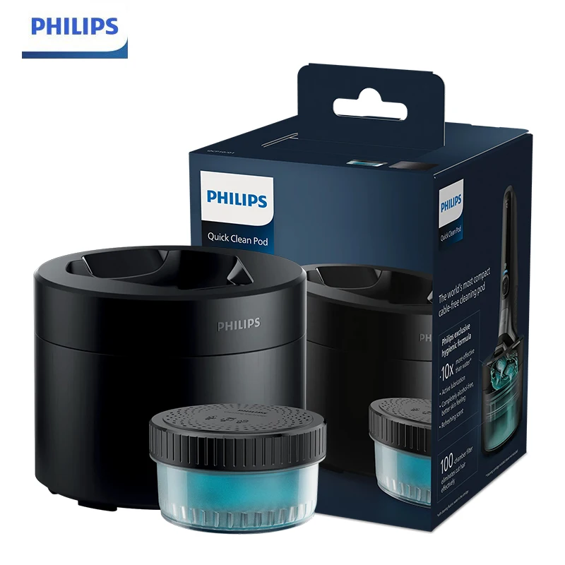 Philips Quick Clean Pod QCP10/01 Compatible with Philips S5000 series, 7000 series, S8000 series, and 9000 series