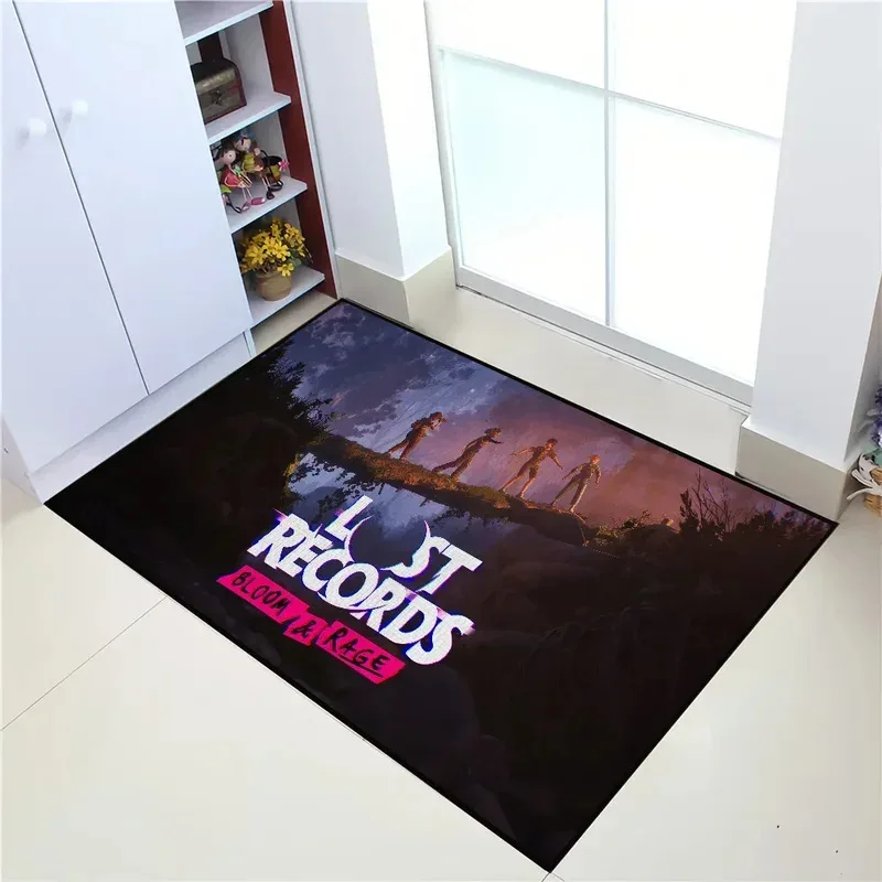 

UBN33Rage & small Bloom carpet Rug Lost Carpet Home Decor Bedroom Mat Hallway Game Balcony Carpet Entrance Doormat Records D9Hb^