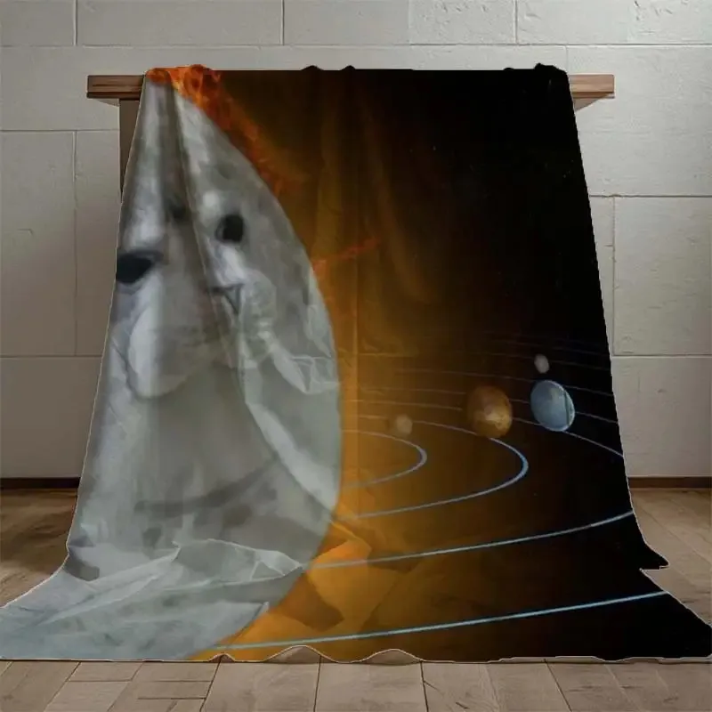 Customize A Fun Seal-Themed Fleece Blanket That Is Soft And Comfortable, Suitable for Year-Round Washing, Portable for Outdoor U