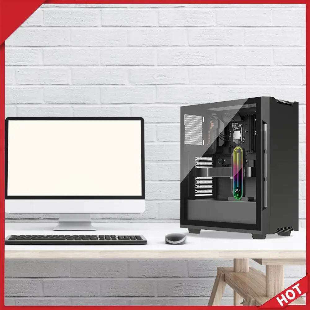 

Graphics Video Stand 5V 3Pin ARGB Aluminum Alloy Graphics Card GPU Brace GPU Support Bracket GPU Water Cooling Kit Support Stand