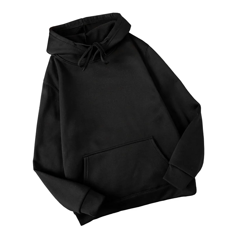 Fashion casual men\'s hoodie casual hoodie pullover men\'s top solid color hooded sweatshirt for men