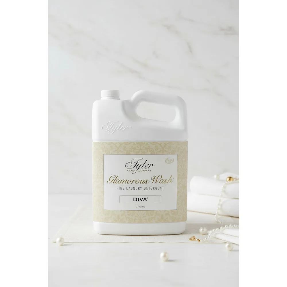 

Premium Laundry Detergent 128 Fl Oz - Long Lasting Fragrance, Gentle on Delicate Fabrics for Lingerie & Linens
